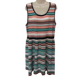 Jessica Simpson Sleeveless Knit Dress Plus Size 2X